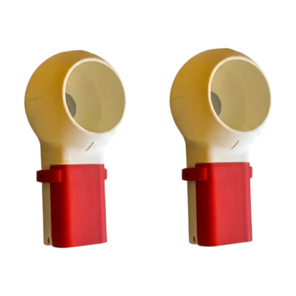Rotating Nozzle for Drill with Dust Collection - Compact Design for Less Dust When Drilling