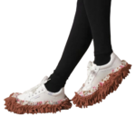 Cleaning Shoes in Blue, Green, Purple, Pink, Orange and Brown for Collecting Dust and Dirt on Floors - Image 2