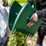 Bladopsamler til blade og haveaffald med håndholdte skovle til opsamling af blade i haven - Billede 2