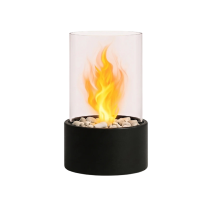Bordpejs med sikker flammeeffekt og bærbar placering til hyggelig stemning i hjemmet