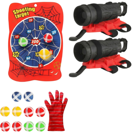 Children's Dart Toy with Soft Balls, Target Board and Play for Coordination and Family Entertainment