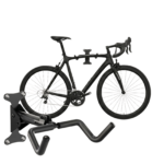 Cykelvægophæng i metal til vandret opbevaring og pladsbesparende montering på væg