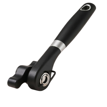 Stainless Steel Can Opener with Ergonomic Handle for Easy and Practical Opening of Metal Cans