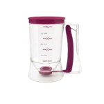 Dejdispenser med præcis afmåling, gennemsigtigt design og nem dosering til bagning