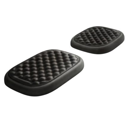 Ergonomiske håndledsstøtter i memoryskum med blød støtte og komfort til tastatur og mus