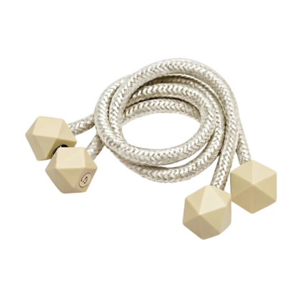 Magnetisk gardinholder med fleksibel snor og moderne design til gardiner uden boring