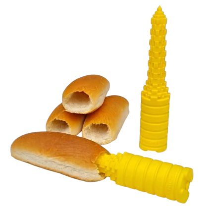 Hotdogger til pølsebrød – til præcise huller og jævn udhulning til store pølser på grill