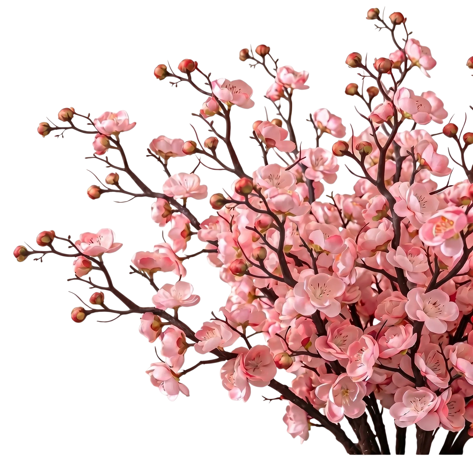 33122_enhanced_background (1) Kunstige blomstergrene med elegant blomsterudtryk til boligindretning og fest - Image 1