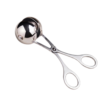 Meatball Maker in Stainless Steel - Uniform Shaping and Ergonomic Design for Meatballs in Everyday Life