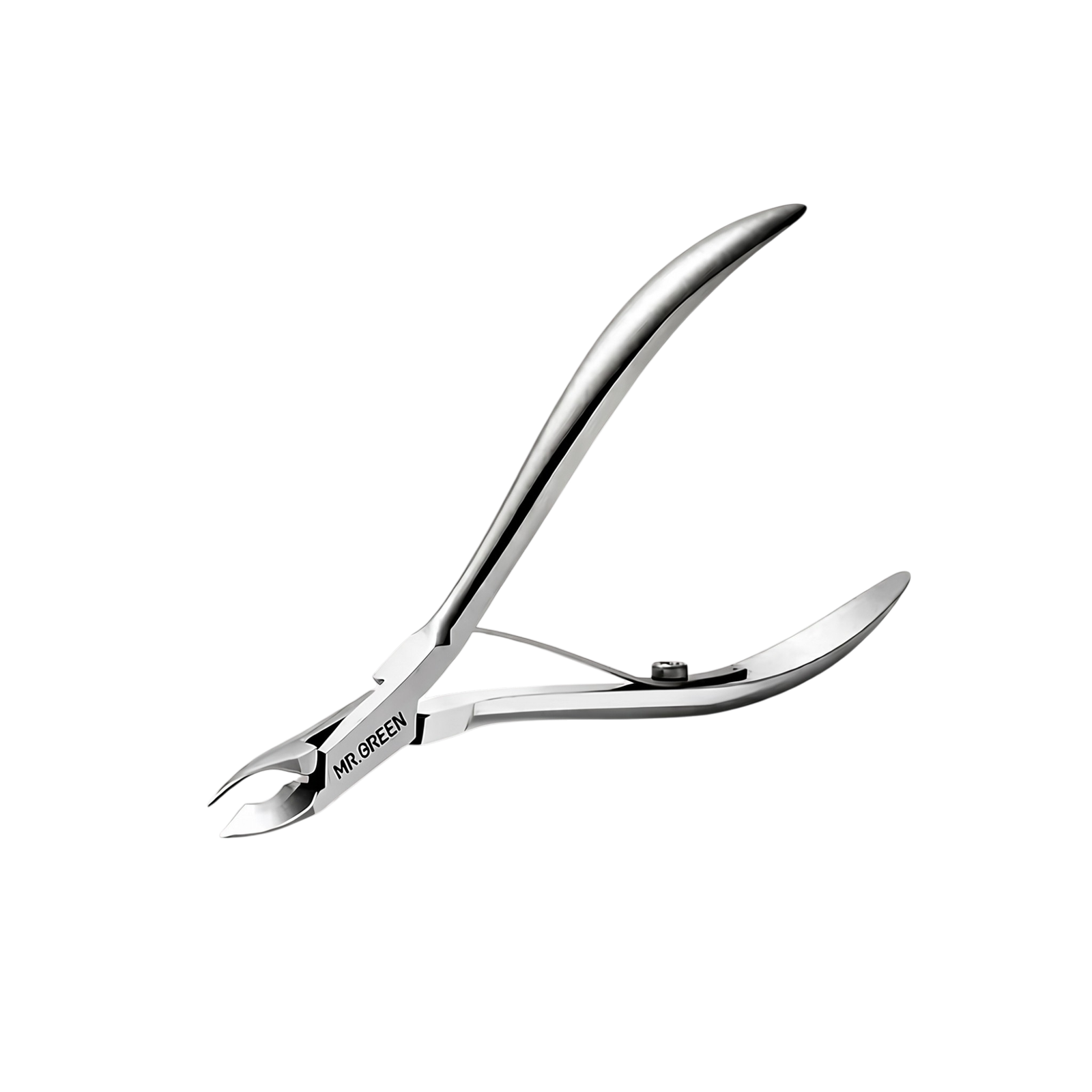 33646_enhanced_background Nail Cuticle Clipper in Stainless Steel with Sharp Jaws and Spring Function for Precise Care of Cuticles - Image 1