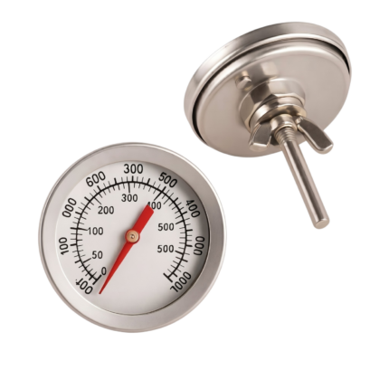 Ovntermometer i rustfrit stål til præcis temperaturkontrol ved madlavning, bagning og grillning