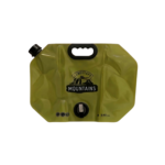Vandpose med hane 8 liter – olivengrøn, sammenklappelig og praktisk til camping og outdoor