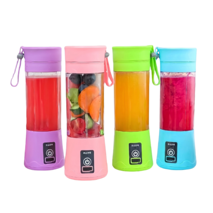 Mini Blender with 380 Ml Capacity and Battery for Smoothies and Shakes on the Go
