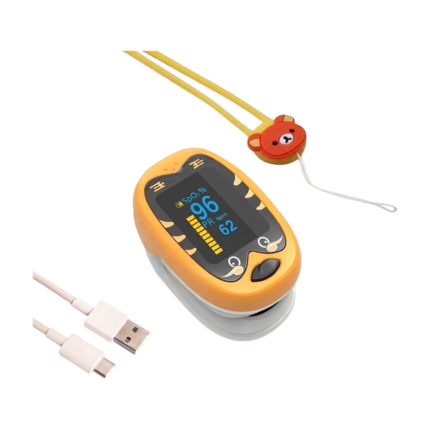 Baby Pulse Oximeter with Digital Screen for Heart Rate and Oxygen Saturation in Infants and Young Children for Home Use