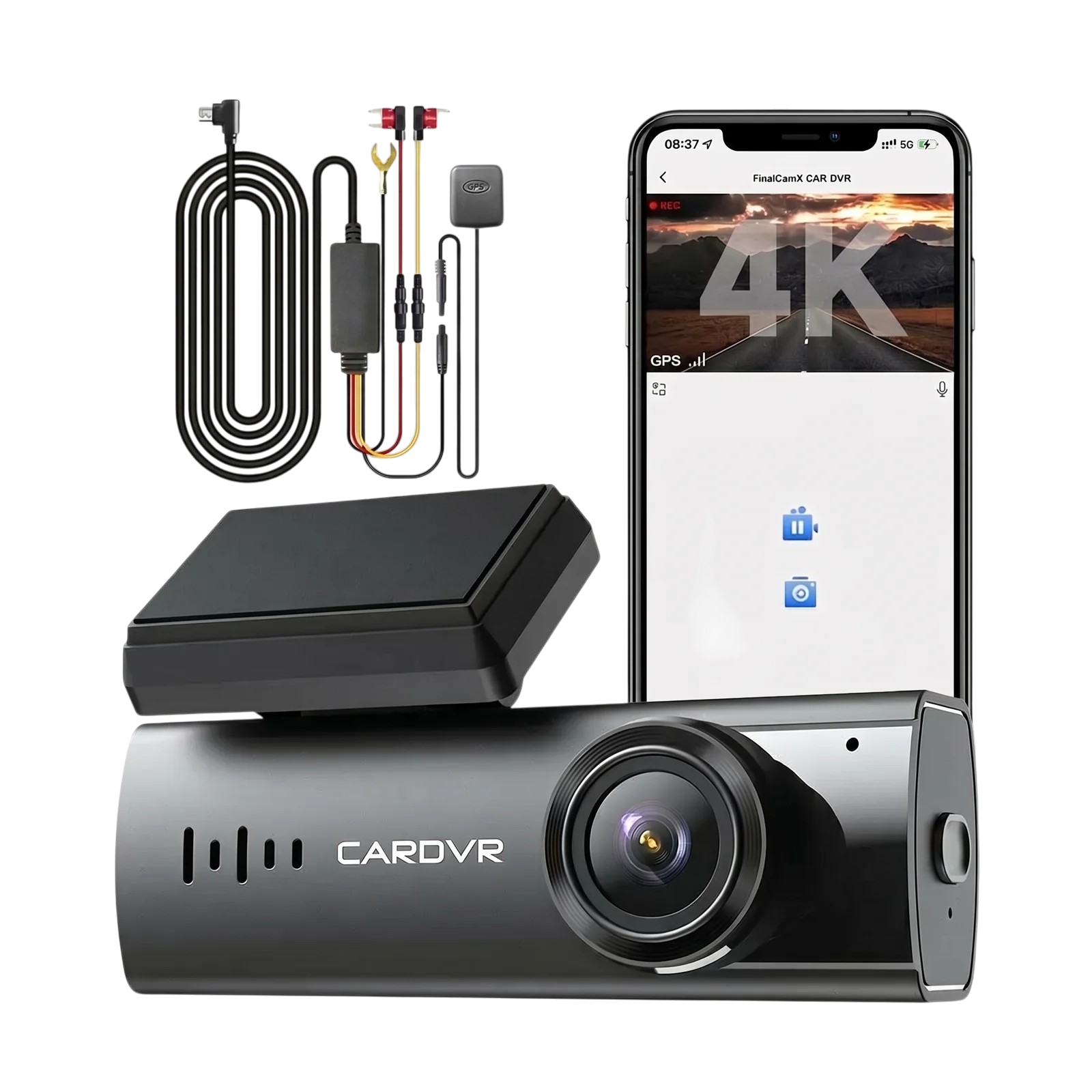 35852_enhanced_background Dashcam for Car with GPS Module with App Connection and Recording of Incidents While Driving - Image 1