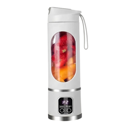 Mini Blender for Smoothies with Compact Design and Container for Portion Sizes for Cold Drinks