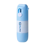 Package Opener with Slider Button in Blue and Pink for Safe Opening of Packages and Light Packaging