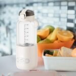 Bottle Warmer with Temperature Control in White and Pink with Digital Display for Milk and Baby Food - Image 2