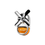 Bil luftfrisker med propeldrevet design i blå, lilla, gul, grøn, orange og rød til ventilationsrist - Image 3