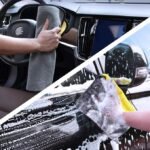 Mikrofiber håndklæde til bilen med blød overflade og skånsom aftørring efter bilvask - Image 2