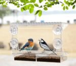 Window Bird Feeder with Clear View and Direct Mounting on the Glass - Image 2