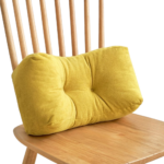Lændestøtte pude i 6 farver til bedre siddekomfort og ergonomisk støtte ved siddende arbejde og afslapning - Image 6
