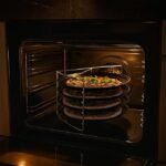 4 Pizzaplader med Stativ og Perforeret Bund – 32 cm - Billede 2