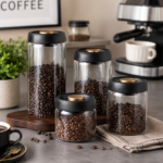 Vakuumglas med Låg til Kaffe og Tørvarer – Flere Størrelser - Image 2
