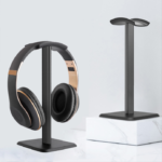 Headsetholder til skrivebord med stabil fod, ryddelig opbevaring og nem adgang til dit headset - Image 2