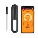 Bluetooth stegetermometer med trådløs sonde og appovervågning til ovn og grill