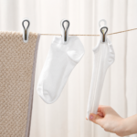 Clothes Pegs for Hanging Laundry 12 Pcs with Stable Grip and Secure Hold for Drying Clothes at Home - Image 2