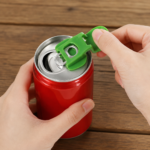 Can Opener and Drinks Can Cover in Assorted Colours for Easier Opening and Covering the Opening - Image 2