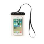 Vandtæt mobilpose i hvid, lilla, blå, grøn, gul, orange, sort og lyserød med touch og rem - Billede 7