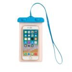 Vandtæt mobilpose i hvid, lilla, blå, grøn, gul, orange, sort og lyserød med touch og rem - Billede 3