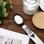 Digital måleske i stål med display til præcise målinger og nem måling af små ingrediensmængder - Image 2