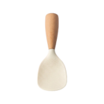 Heat Resistant Silicone Spoon in Green, Black, Orange, White and Grey – Gentle on Cookware and Easy to Serve with - Image 5