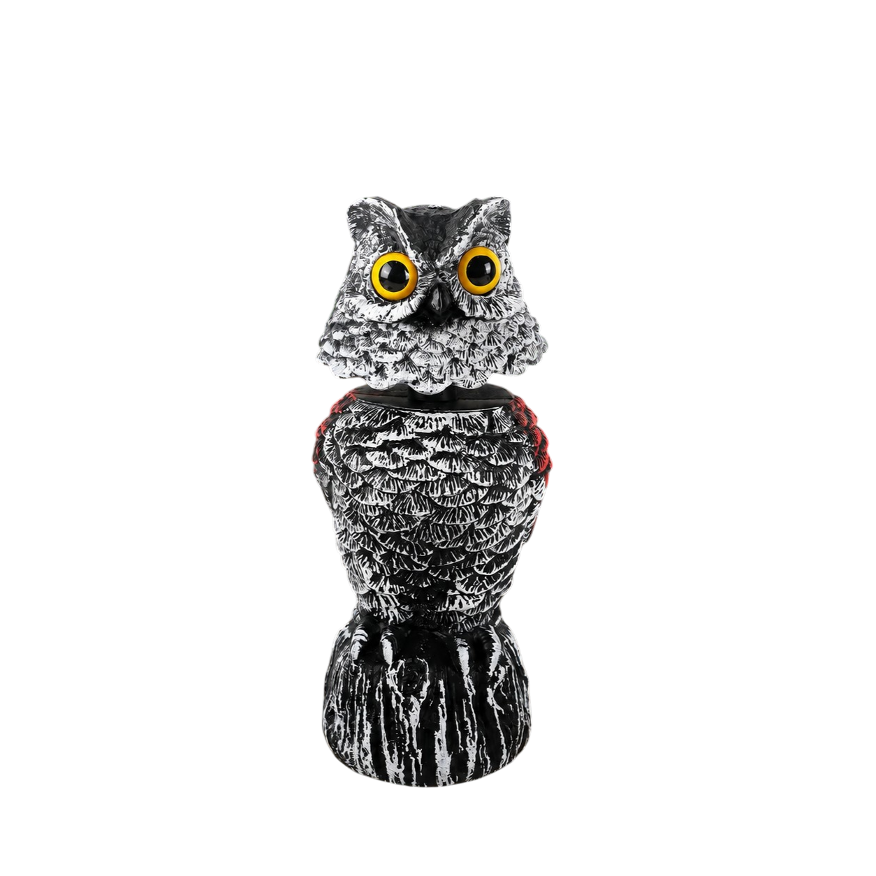 e76cd987-9ad3-4f6c-9a86-ee862a7e5d60 (1) Owl Scarecrow for Garden and Crops with Realistic Bird of Prey Shape for Outdoor Bird Deterrence - Image 1