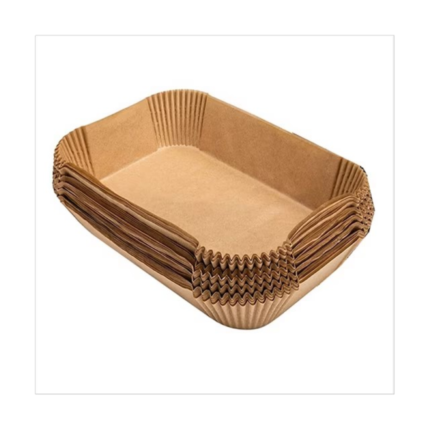 Baking Paper for Ninja Air Fryer with Raised Edges for Easier Cooking and Cleaning