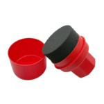 Tyre Shine Applicator Sponge with Storage Lid and Ergonomic Grip for Even Application - Image 3