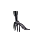 Hakkesæt med kløer til jordløsning og ukrudtsfjernelse med ergonomisk design til bede