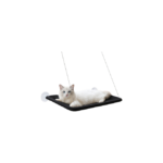 Cat Hammock for Window in Pink, Blue, Beige and Black with Soft Resting Place and Suspension with Suction Cups - Image 4