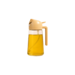 Oil Bottle with Brush in Green, Black, White and Yellow – Even Distribution and Controlled Amount of Oil - Image 4
