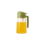 Oil Bottle with Brush in Green, Black, White and Yellow – Even Distribution and Controlled Amount of Oil - Image 2