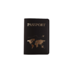 Passport Holder with Card Holder in Pink and Black for Protection and Organised Storage of Travel Documents - Image 2