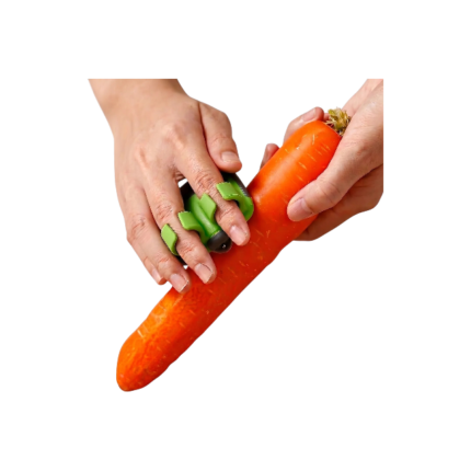 Vegetable Peeler with Ergonomic Grip – Handheld Design for Easy Peeling of Vegetables and Potatoes
