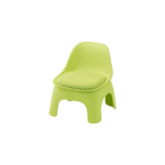 Børnestol i grøn med ergonomisk form og polstret sæde til indendørs brug - Image 2