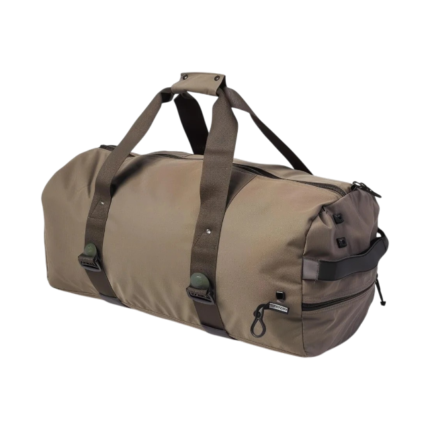 Duffelbag med rummeligt design, bærehanke og justerbare remme til rejse, træning og weekend