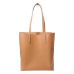 Rummelig håndtaske med lange stropper til hverdag, arbejde og shopping i minimalistisk design