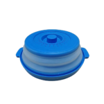 Microwave Splash Guard in Blue, Black, Dark Blue, Red, Green, Grey and Sky Blue with Foldable Lid - Image 2