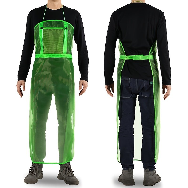 Garden Apron with Pocket and Breathable Mesh for Outdoor Use